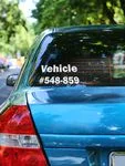 Sample Vehicle Window Decals 1