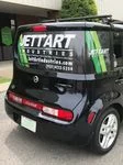 Sample Perforated Window Film for Vehicle 1