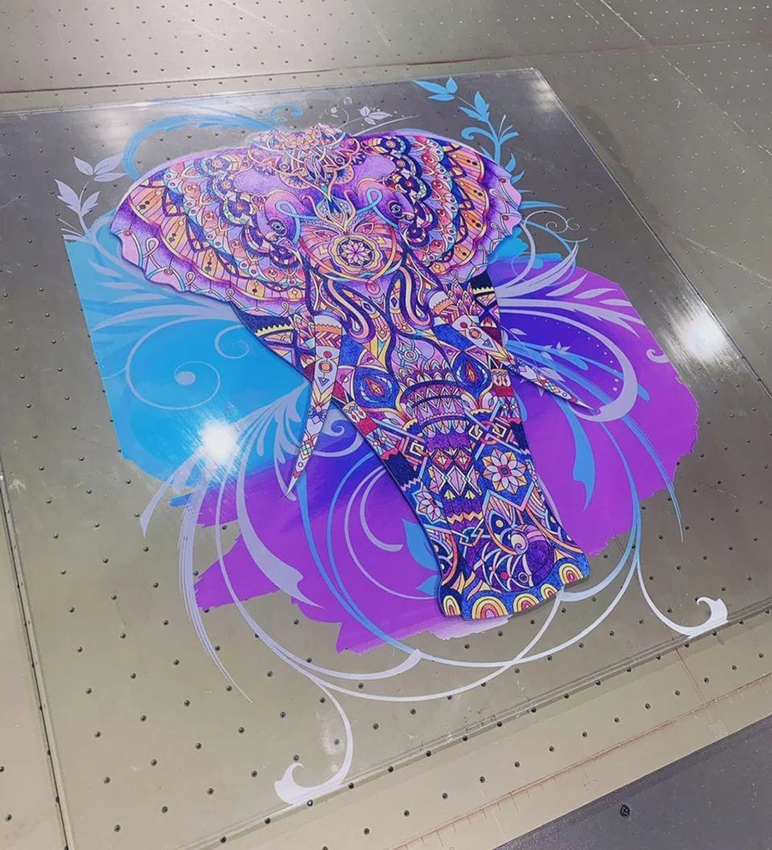 Direct Printed Glass