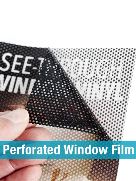 Sample Perforated Window Film for Vehicle 3