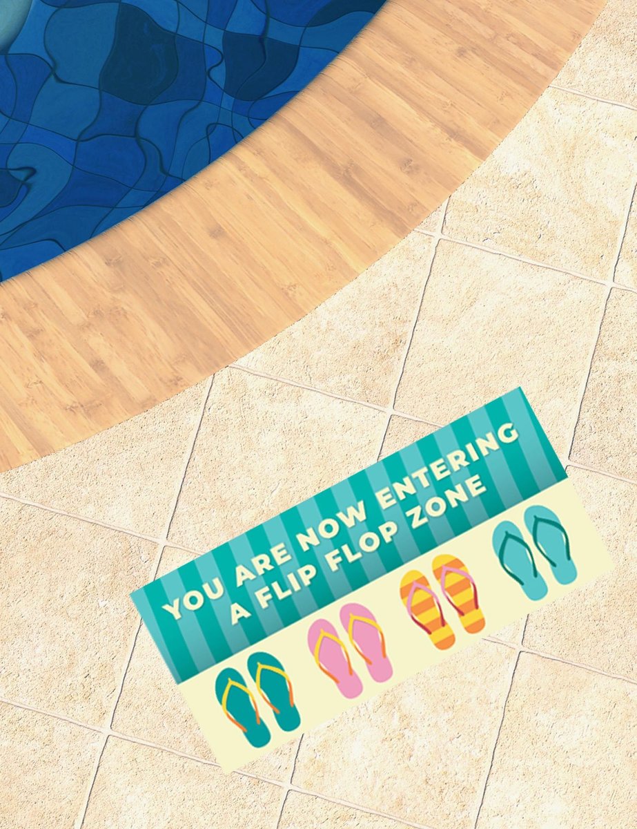 Custom Vinyl Pool Stickers & Decals 6