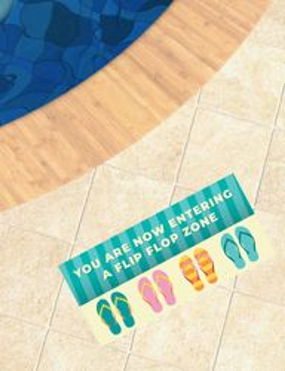 Custom Vinyl Pool Stickers & Decals 6