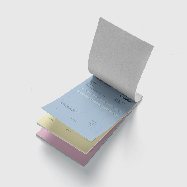 NCR Form Pads w Wraparound Cover