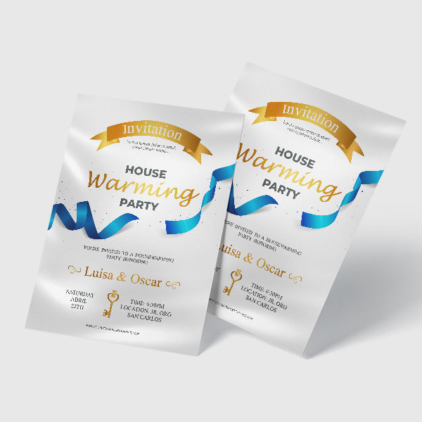 Silk Announcement Cards