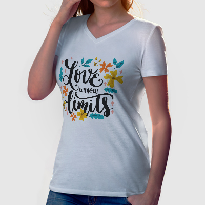Women's V-neck T-shirts