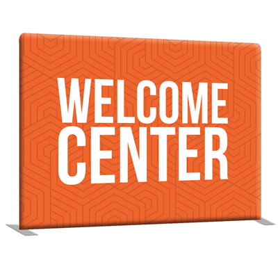 10' Straight Stretch Fabric Display