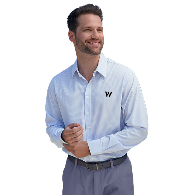 Pinstripe Sandhill Dress Shirt