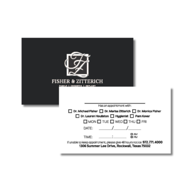 FZD Appointment Cards