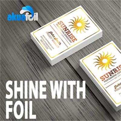 Foil Business Cards