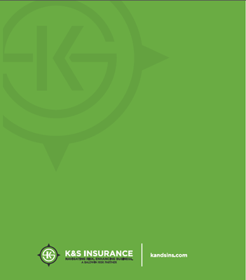 K&S Green Pocket Folders