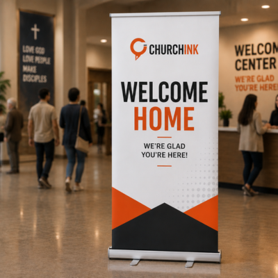 Premium 36" Single-Sided Retractable Banner Stands