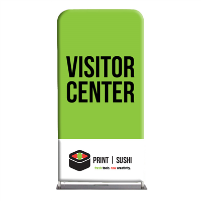 2' x 7.5' Indoor Stretch Fabric Display