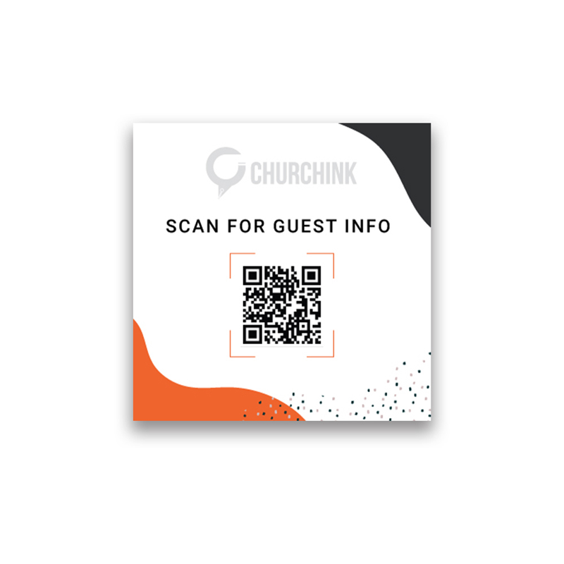 Christmas Seatback Stickers with Optional QR Code 4