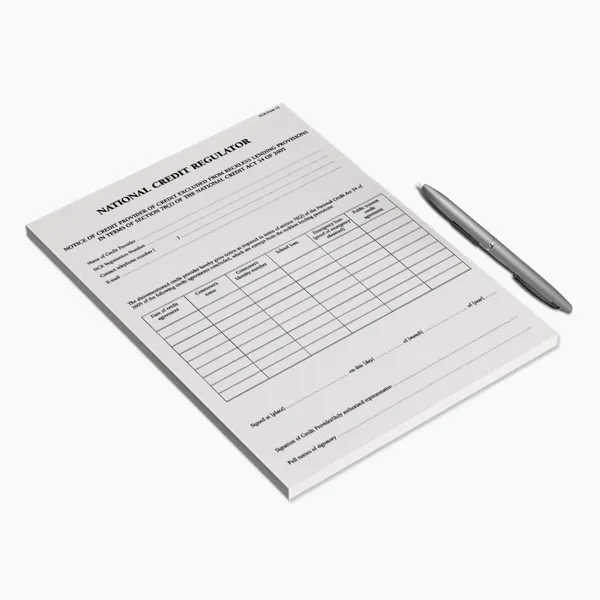 NCR Form