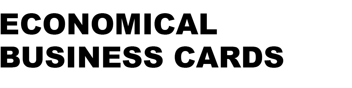 Economical Business Cards