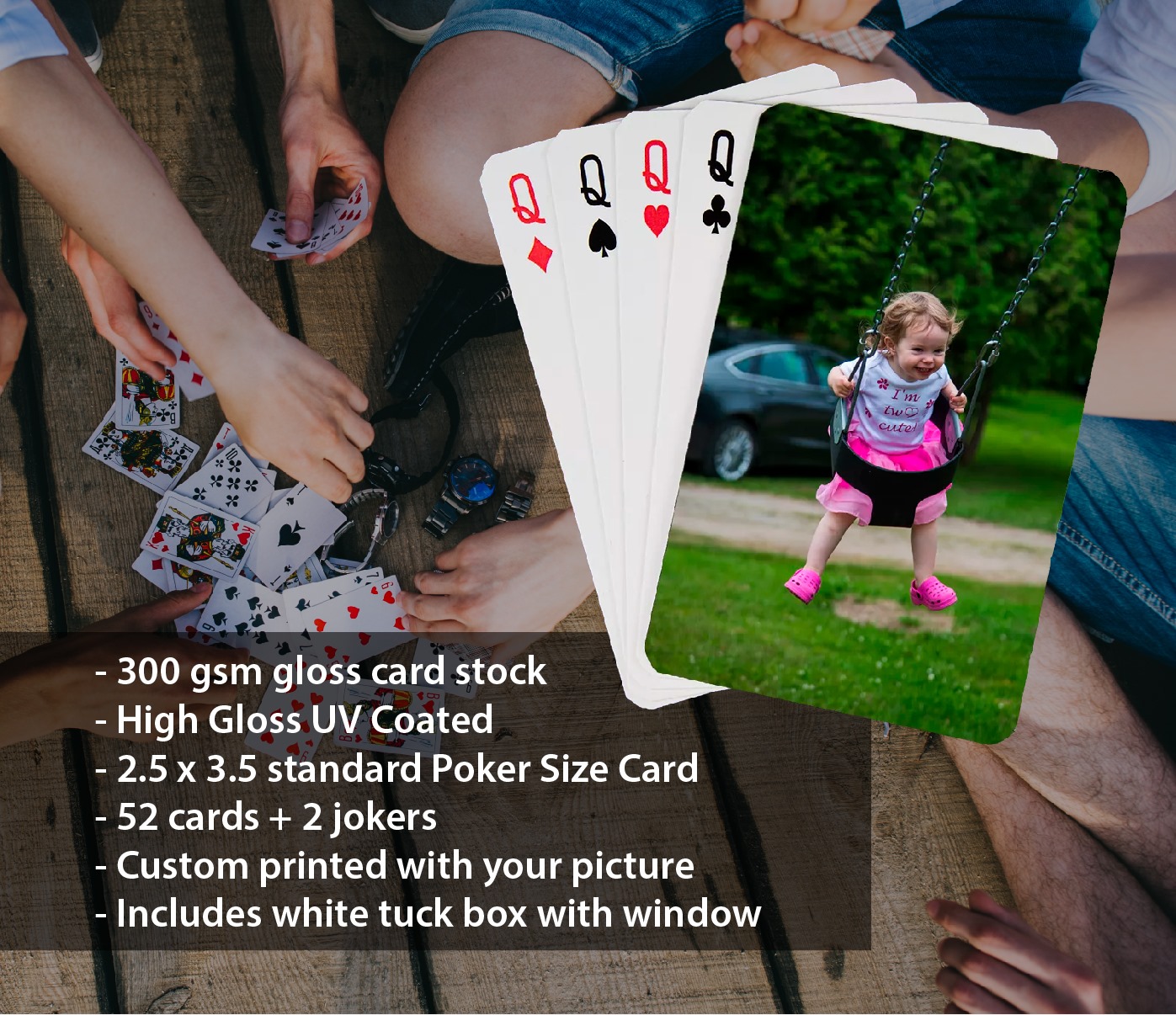 Custom Bridge Size Playing Cards 5
