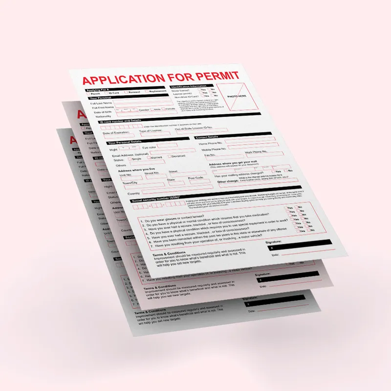 NCR Forms