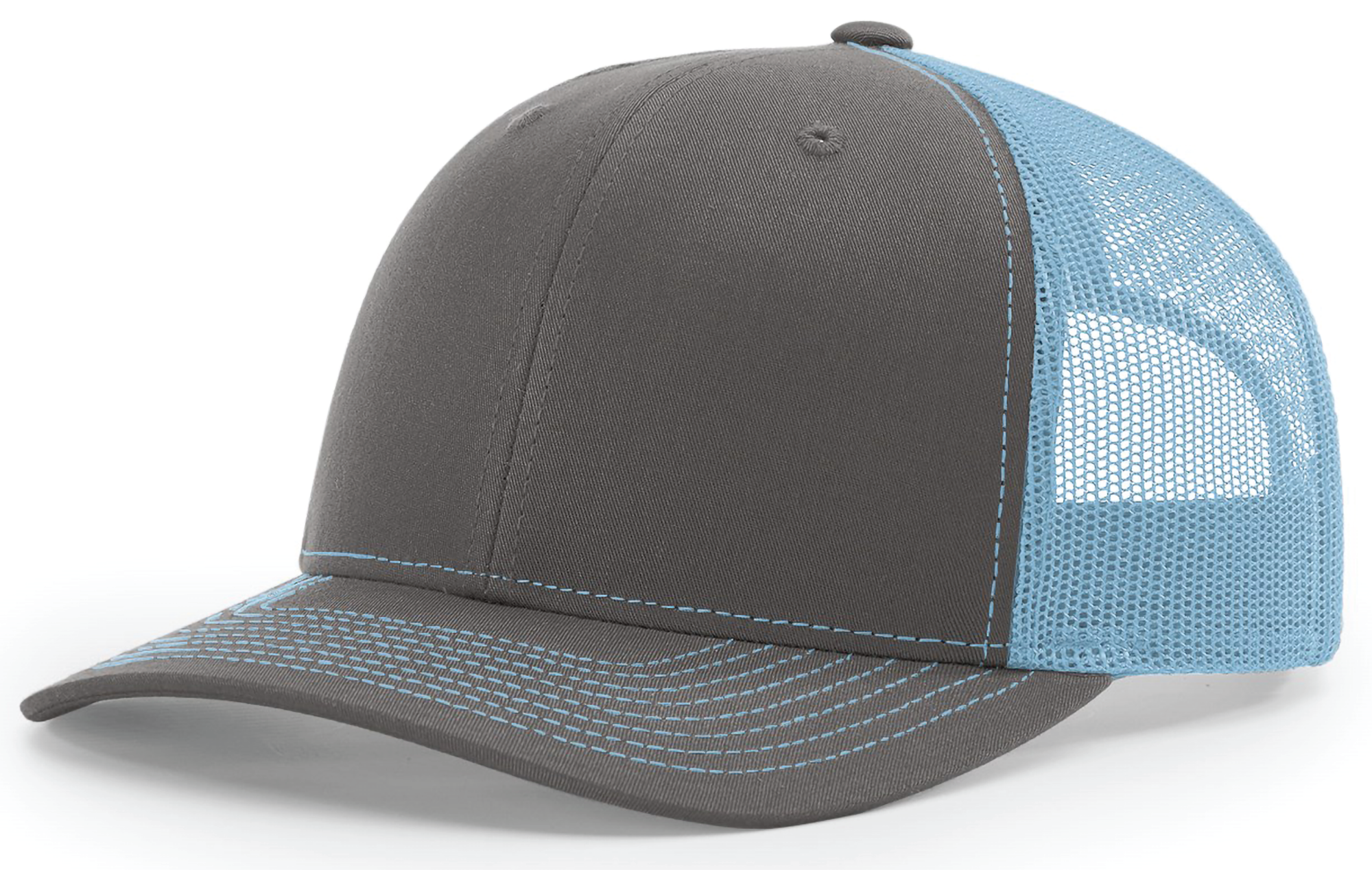 charcoal - carolina blue