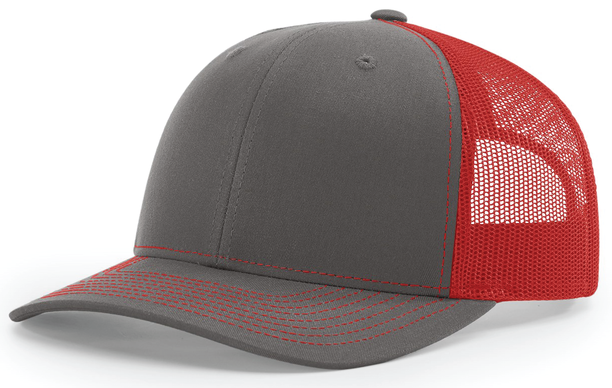 charcoal - red