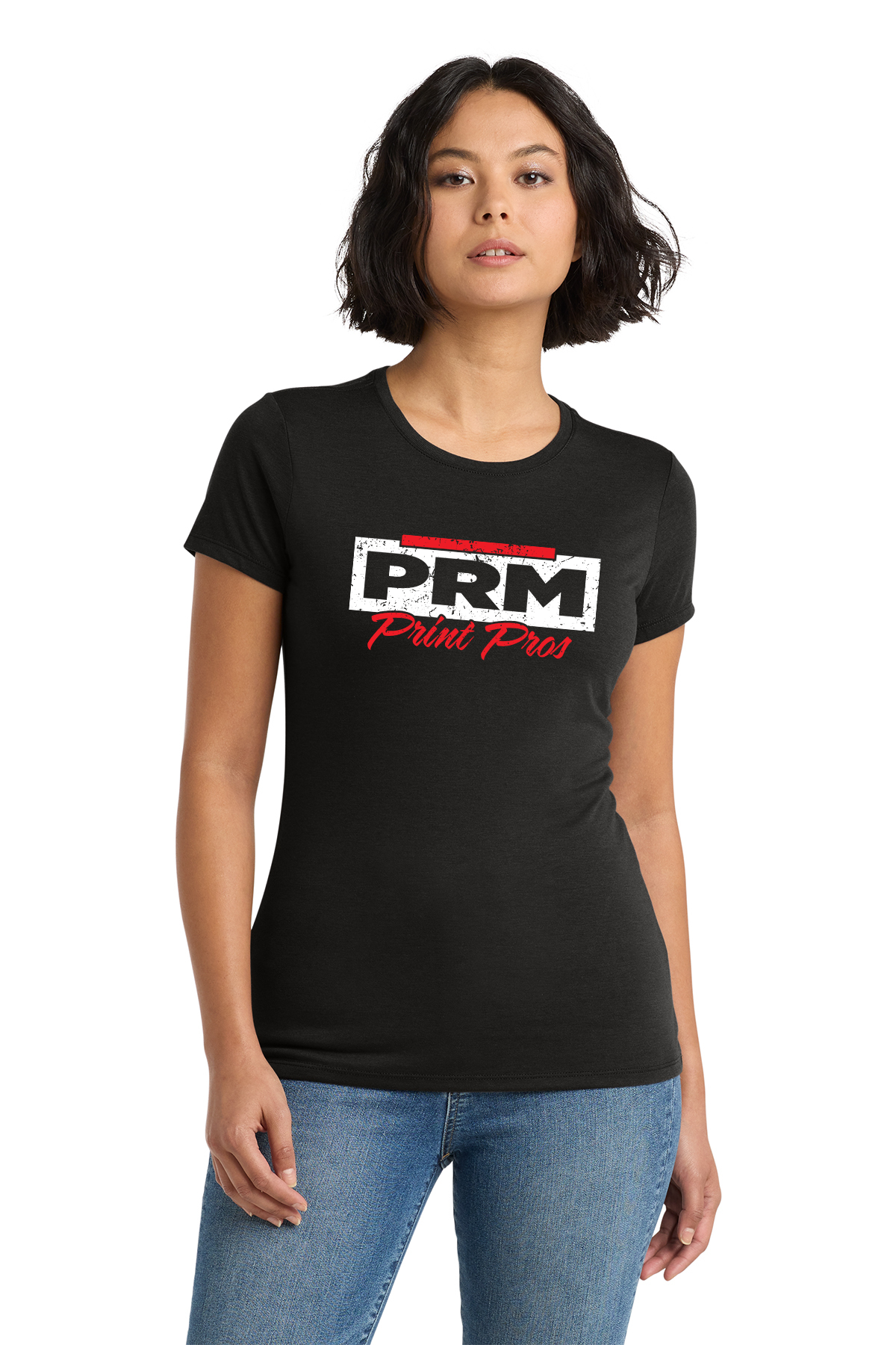 Women's Crew Neck T-Shirt - Tri-Blend 1
