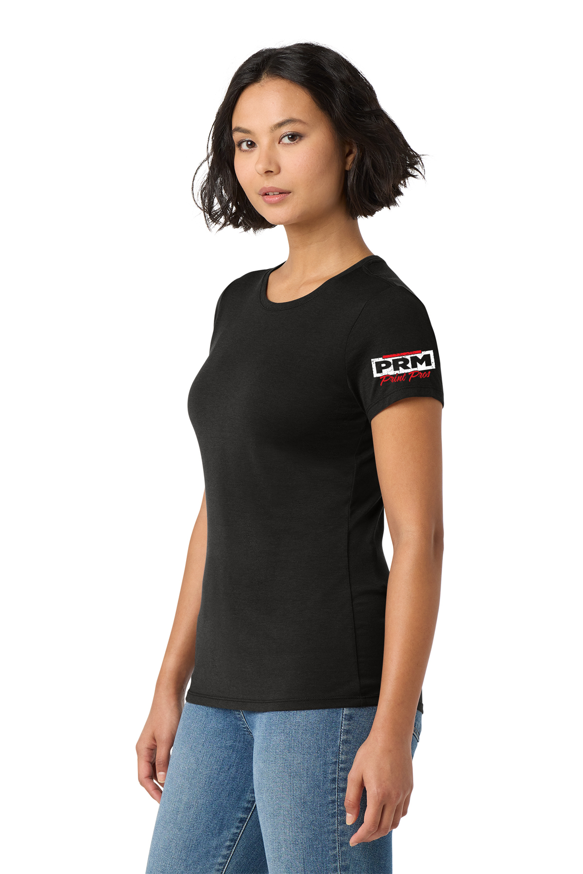 Women's Crew Neck T-Shirt - Tri-Blend 4