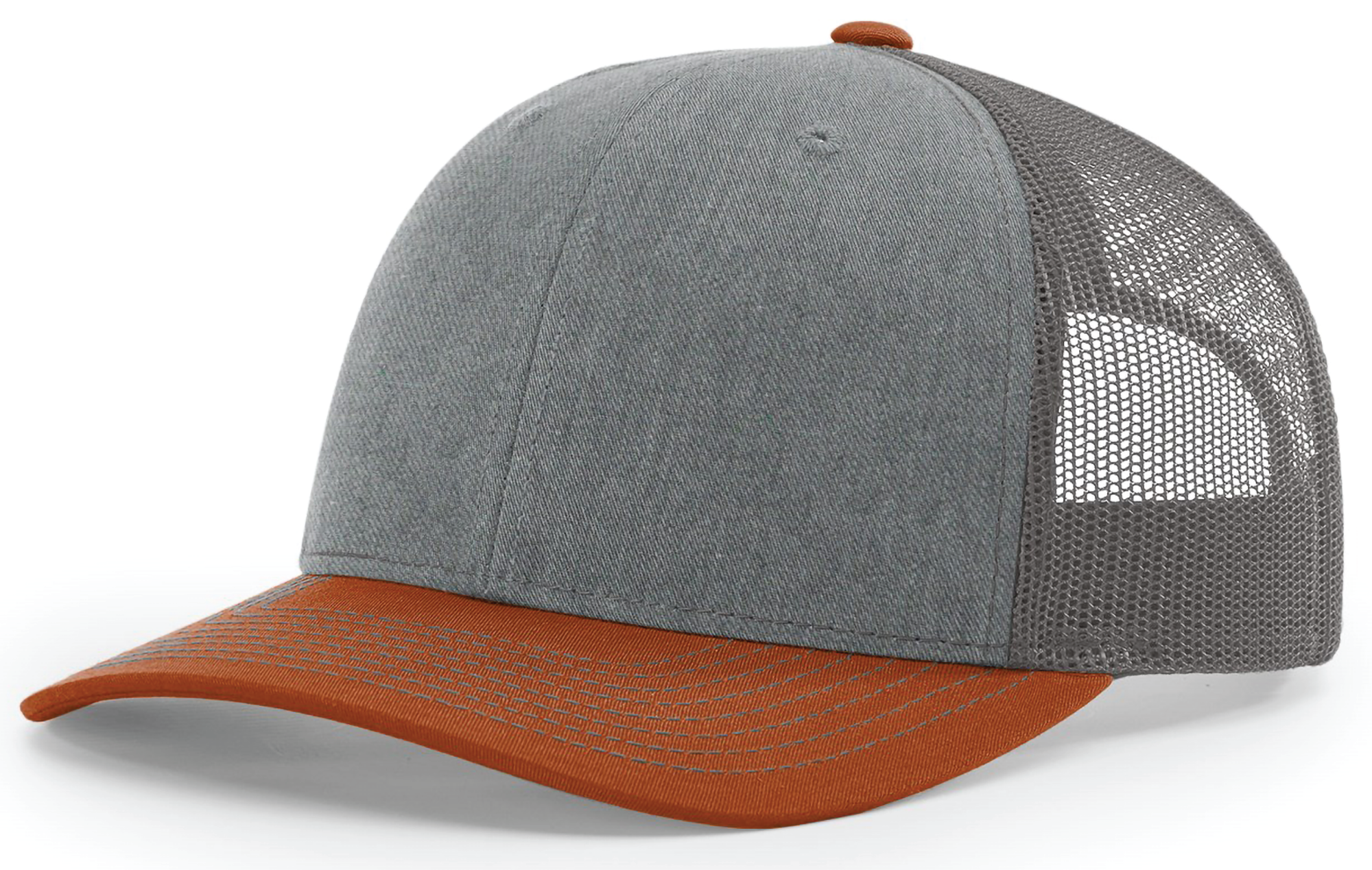 heather - charcoal - orange