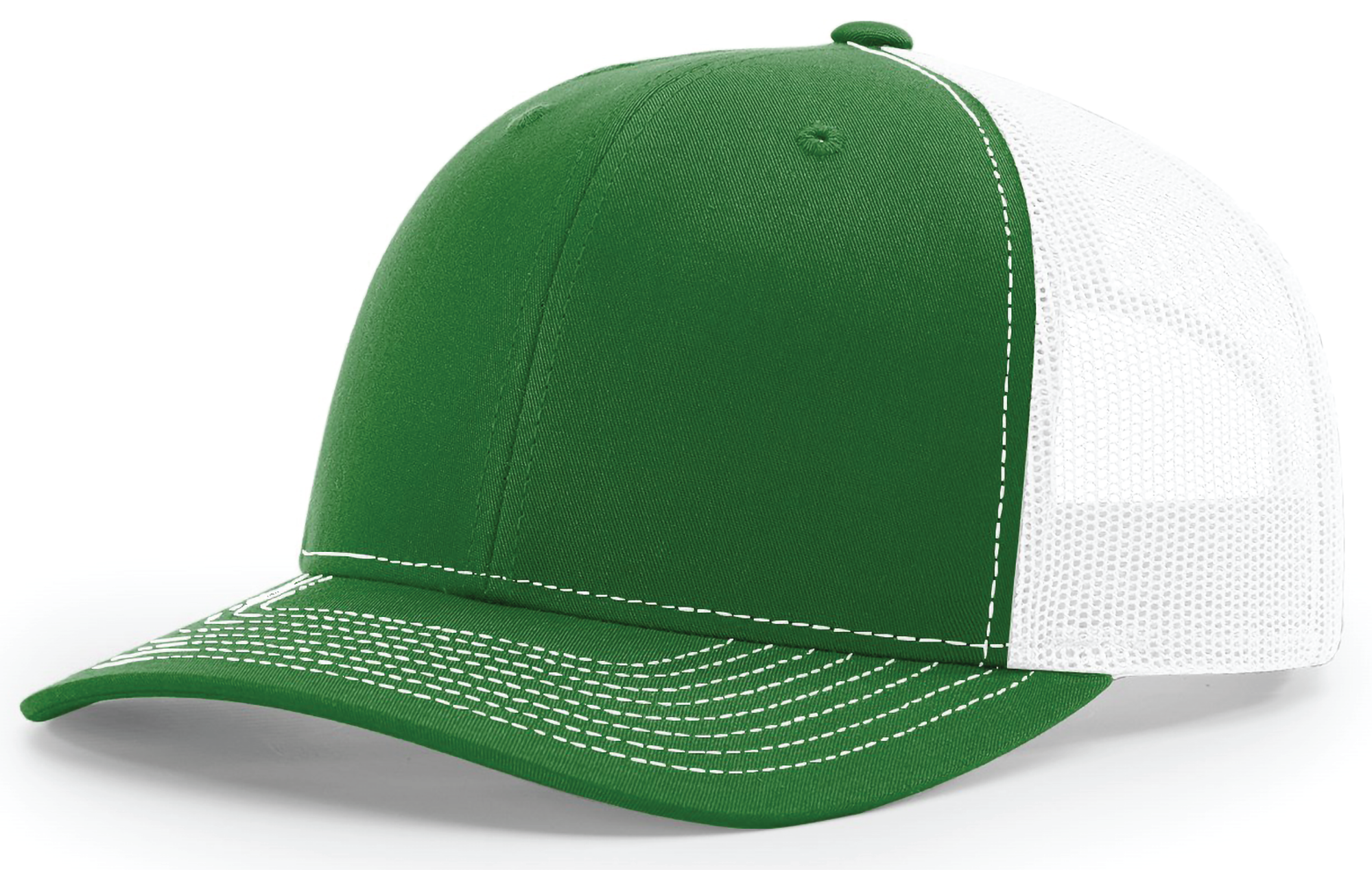 green - white
