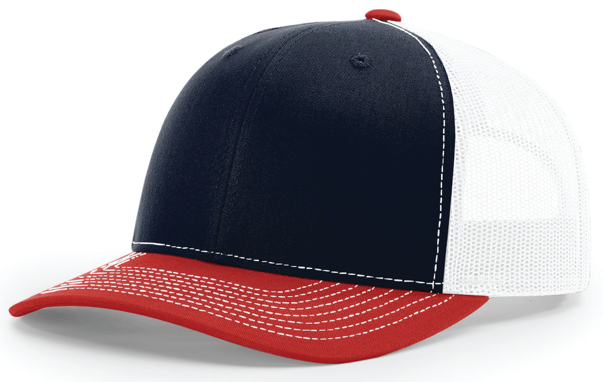 navy - white - red