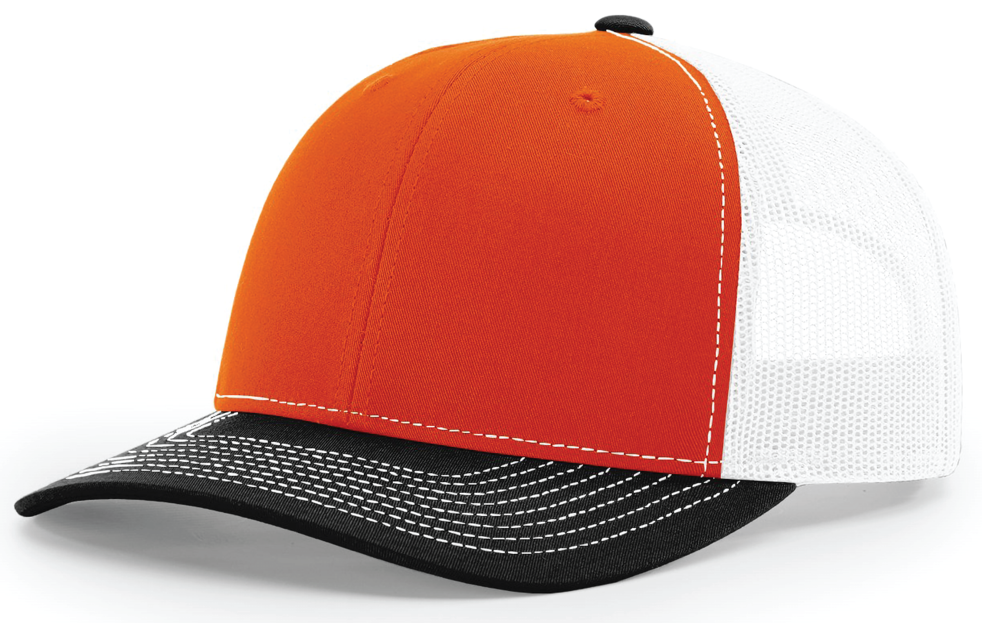 orange - white - black