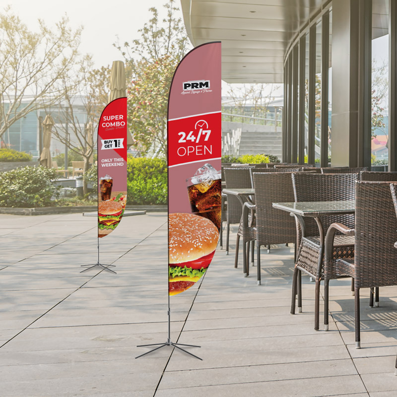 Promotional Feather Flags – Eye-Catching Event & Business Displays ...