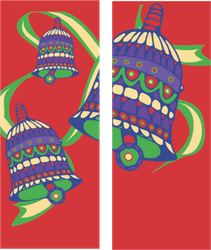 H72a&b -Doubles (if screen-printing 4-color jockey red fabric)