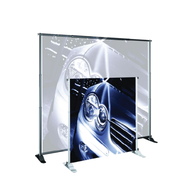 Large Format Adjustable Banner Stand HW