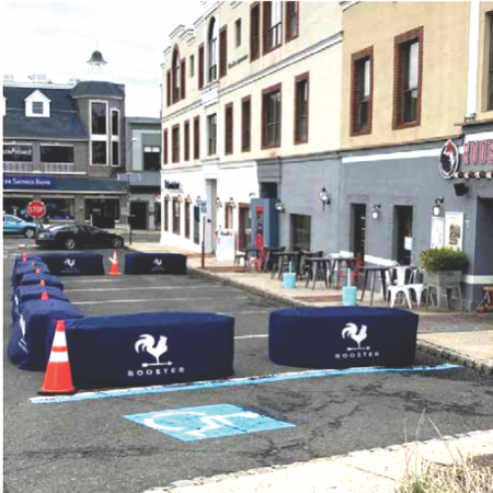 Fitted Jersey Barrier Covers