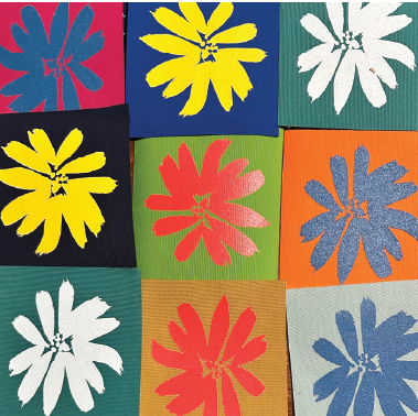 Printed Swatches - Solution-Dyed Acrylic