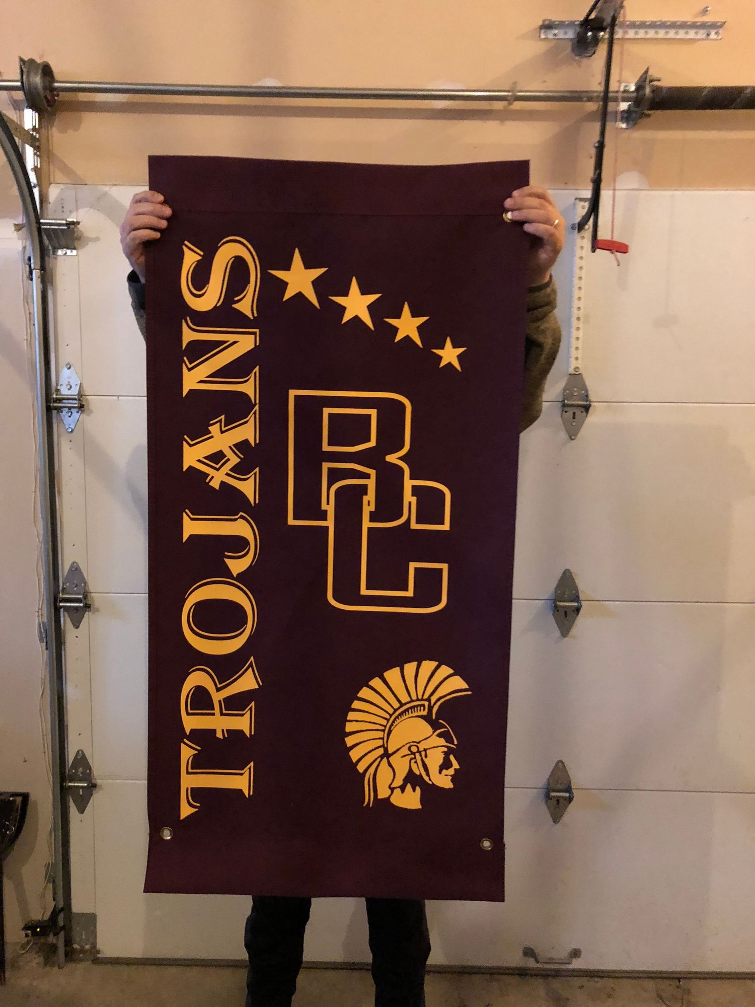 Screen Printed Light Pole Banners on Marine Acrylic 11