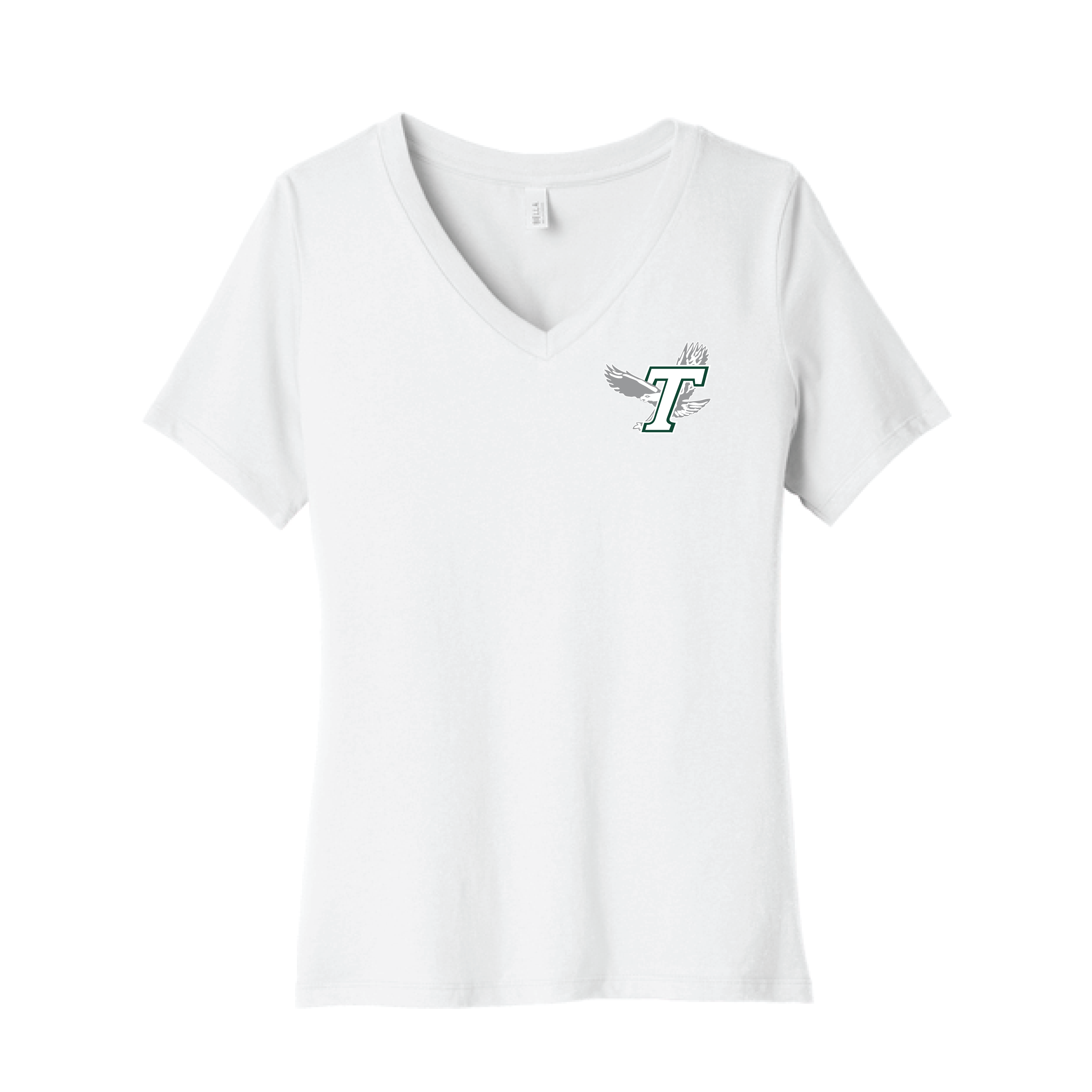 "T" Ladies V-Neck Tee