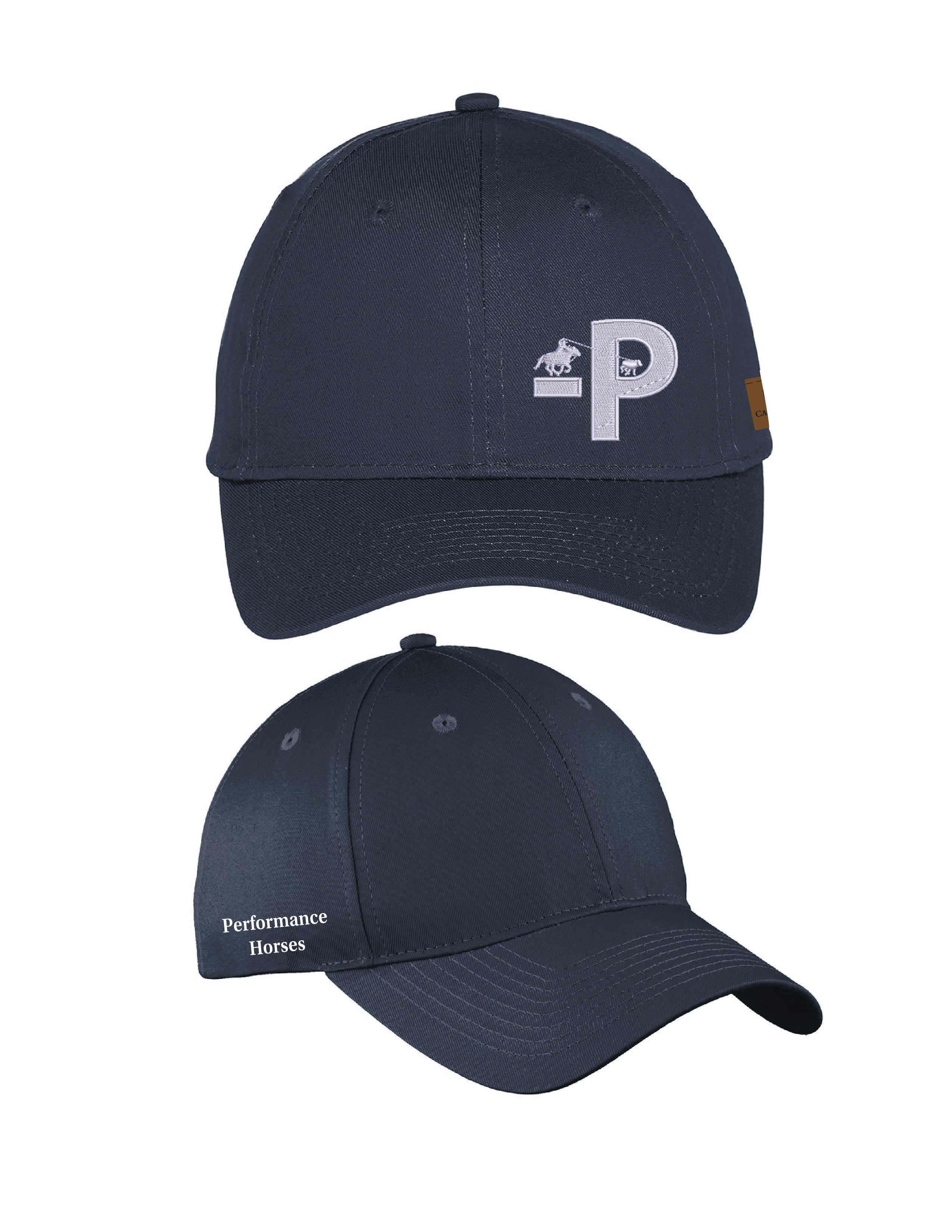 Roper  Port & Company Six-Panel Unstructured Twill Cap