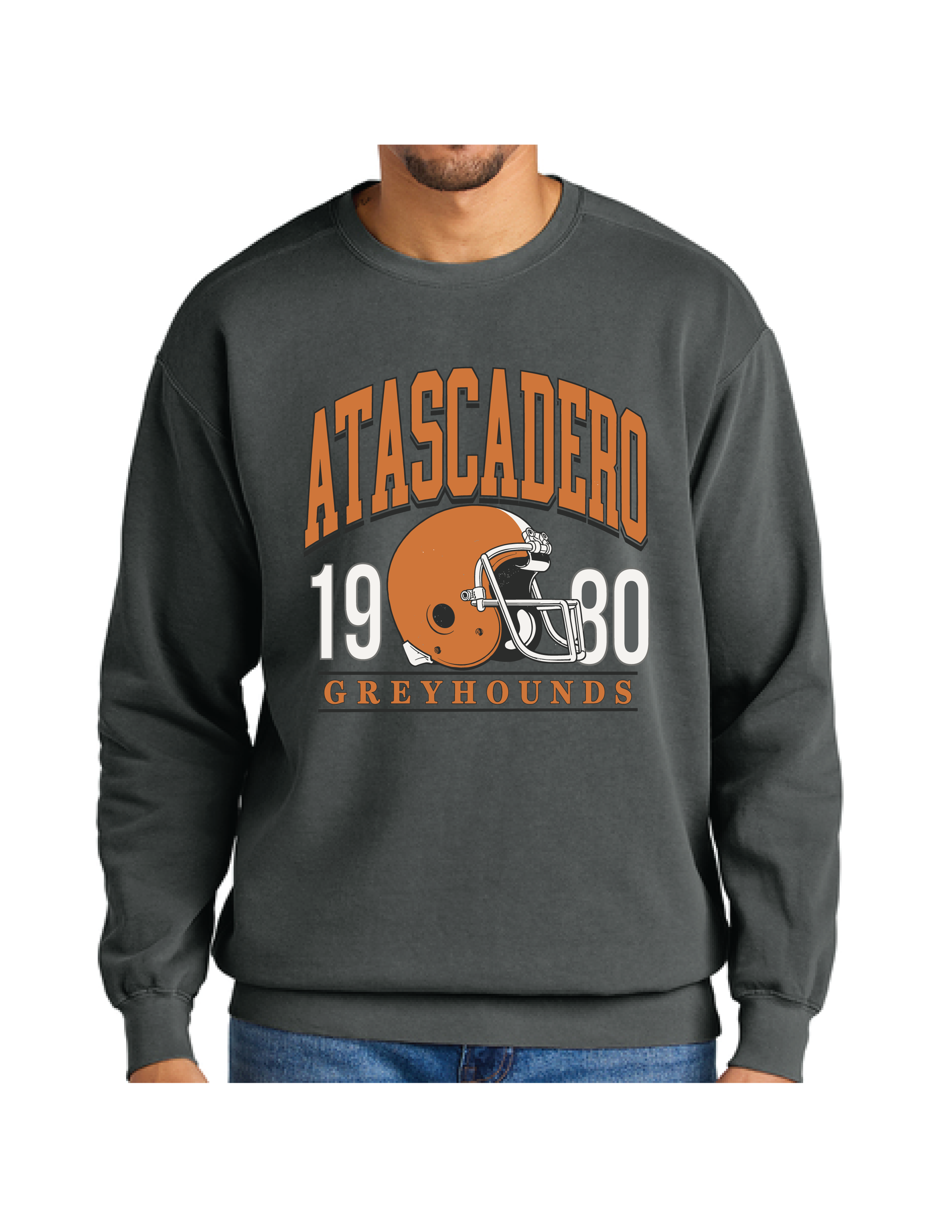 "Vintage Football" Crewneck