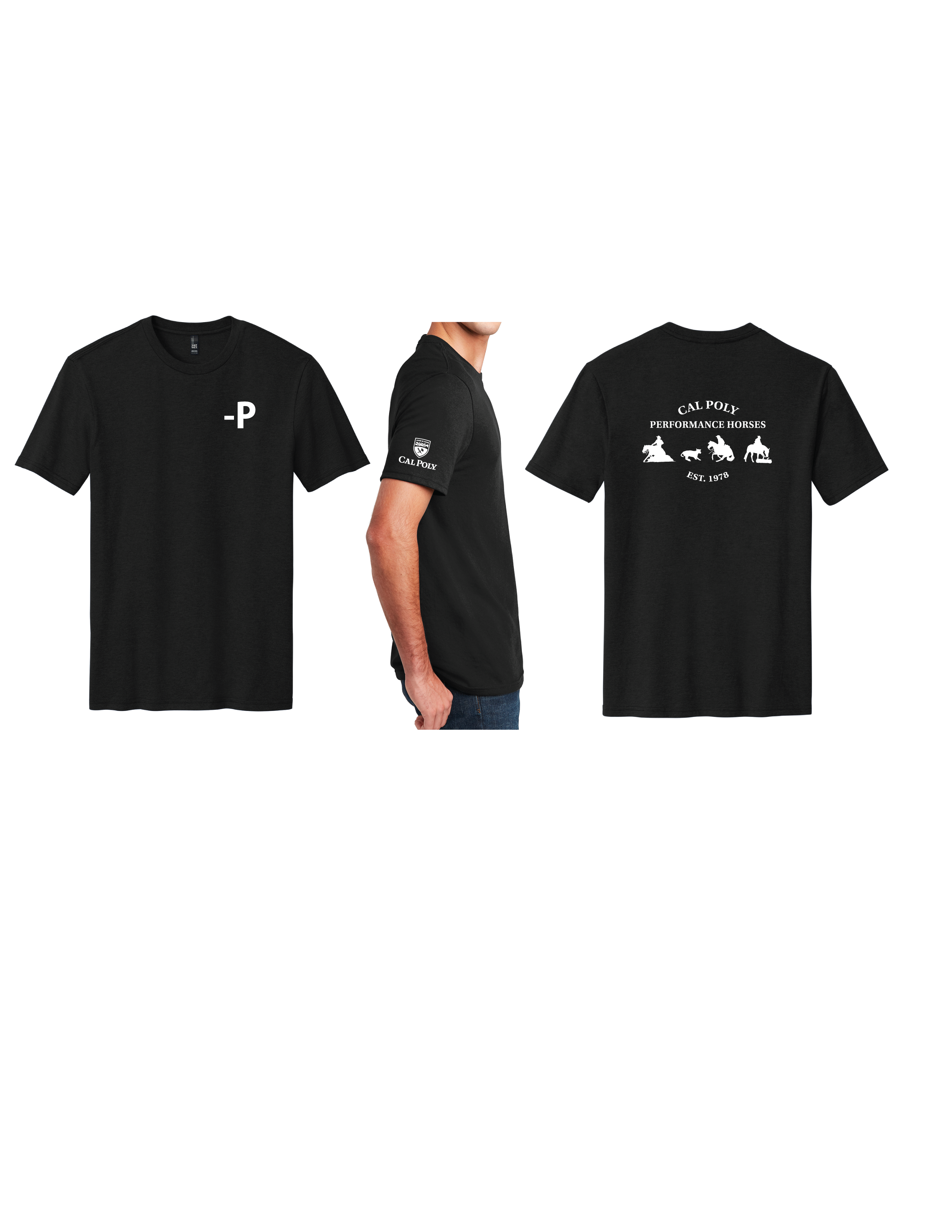 3 Horse T-shirt
