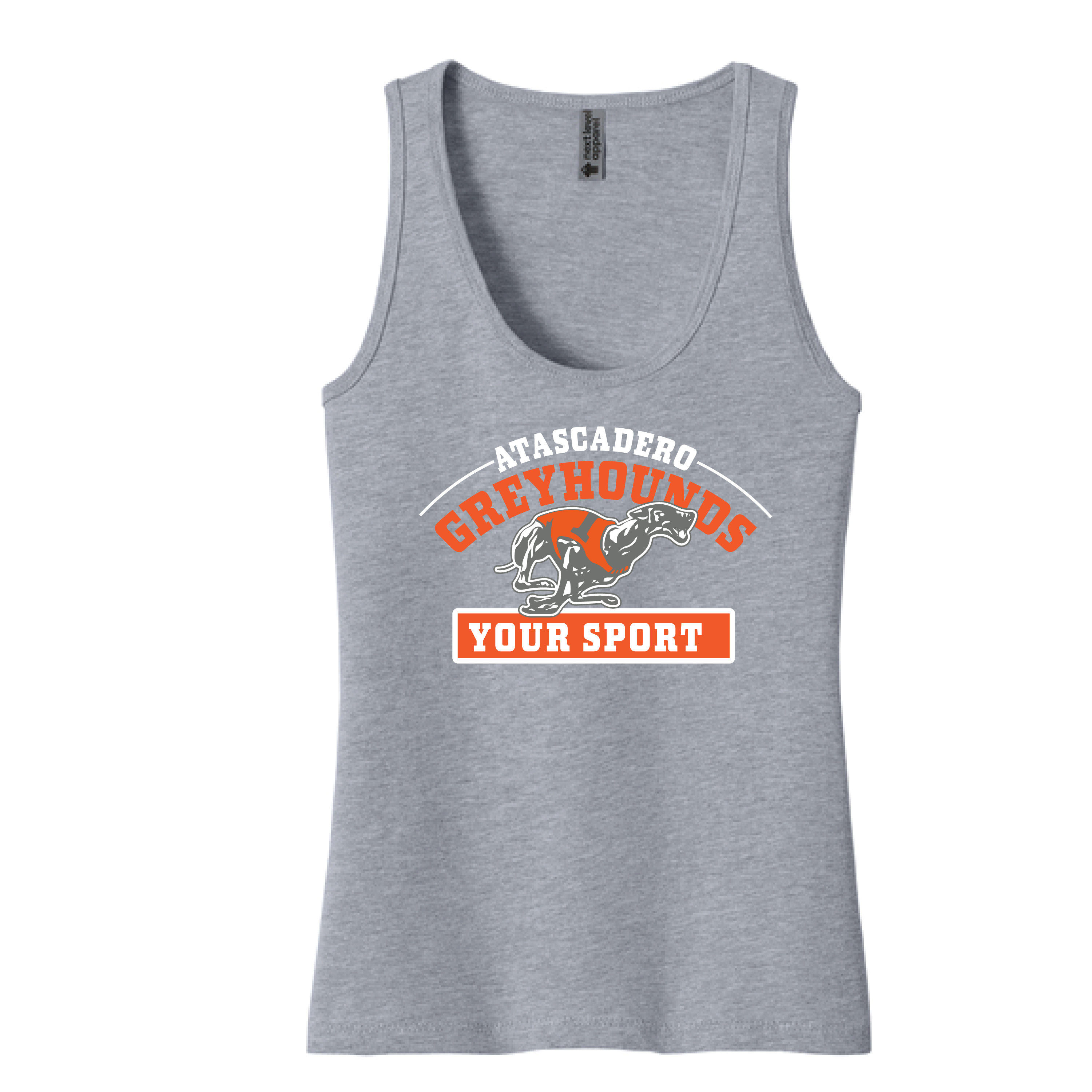 CUSTOM SPORT - "Greyhounds" #2 Ladies Tank