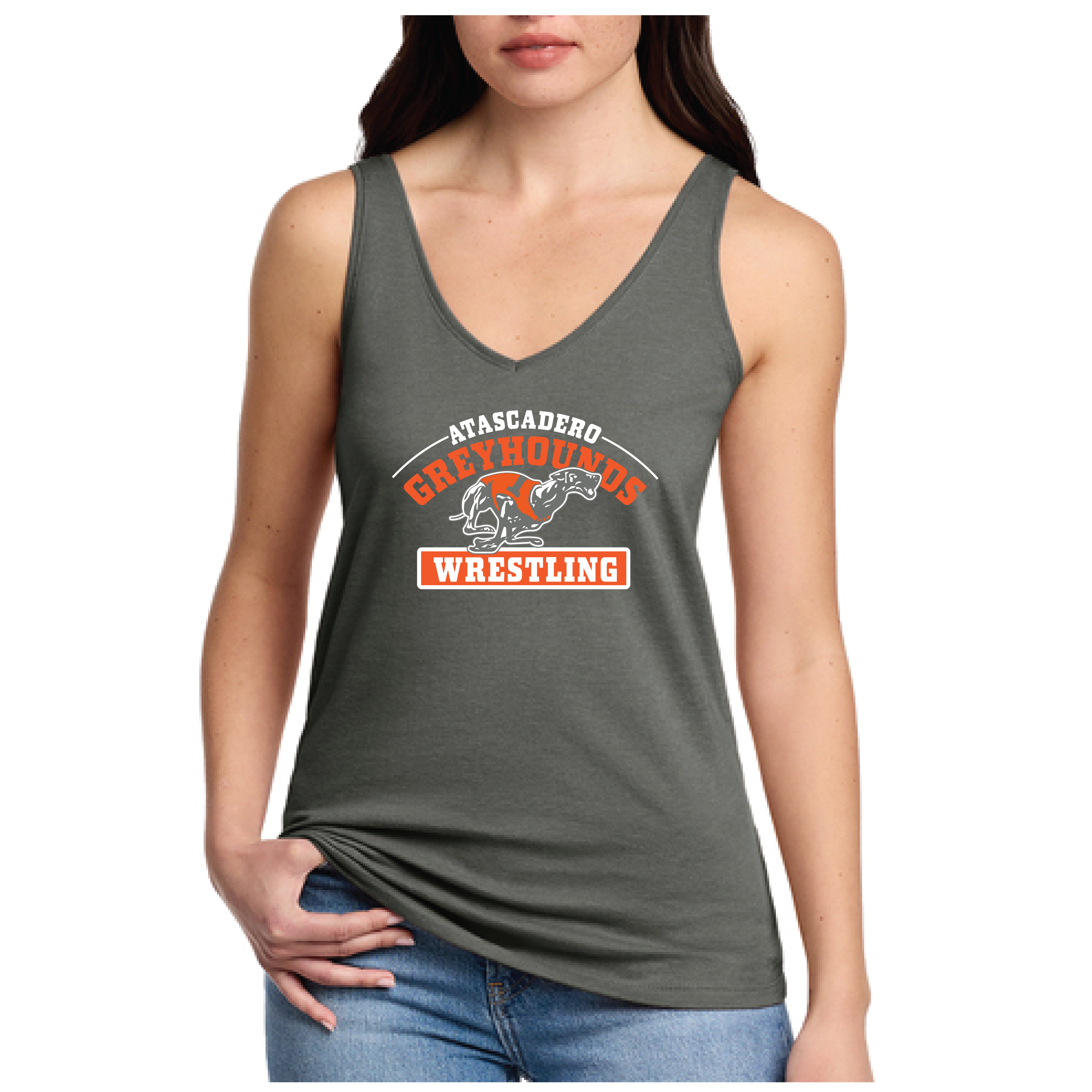 CUSTOM SPORT - "Greyhounds" #2 Ladies Tank