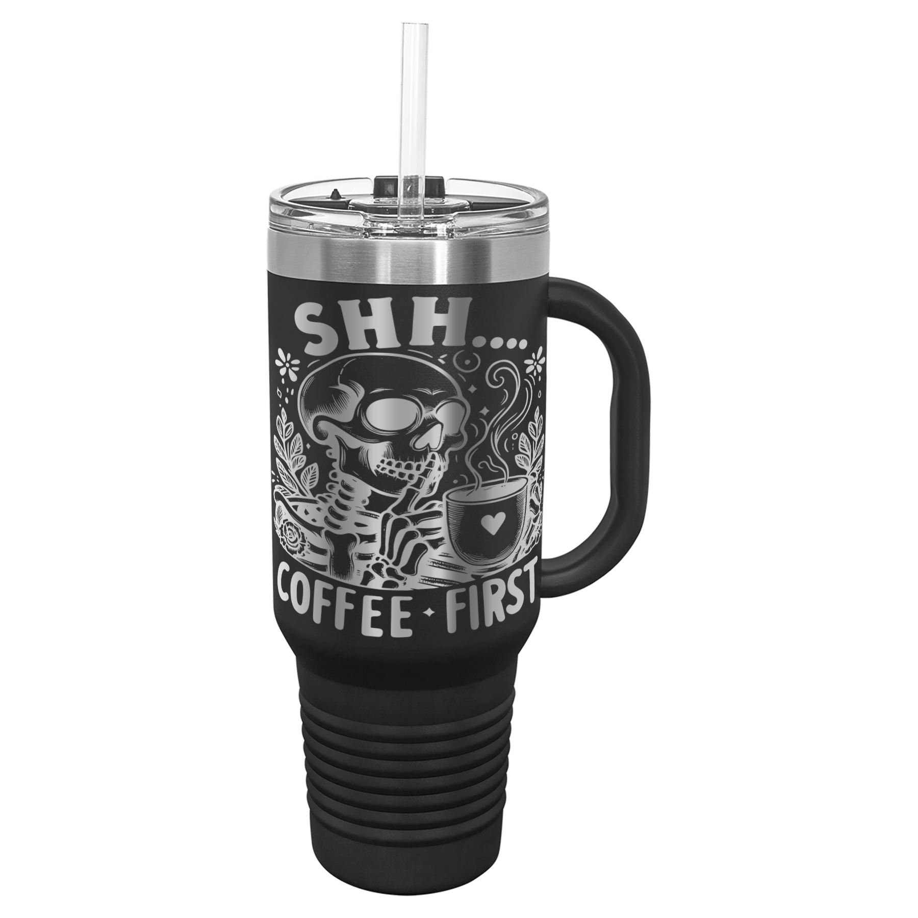 40 oz. Tumbler (Skull Coffee)