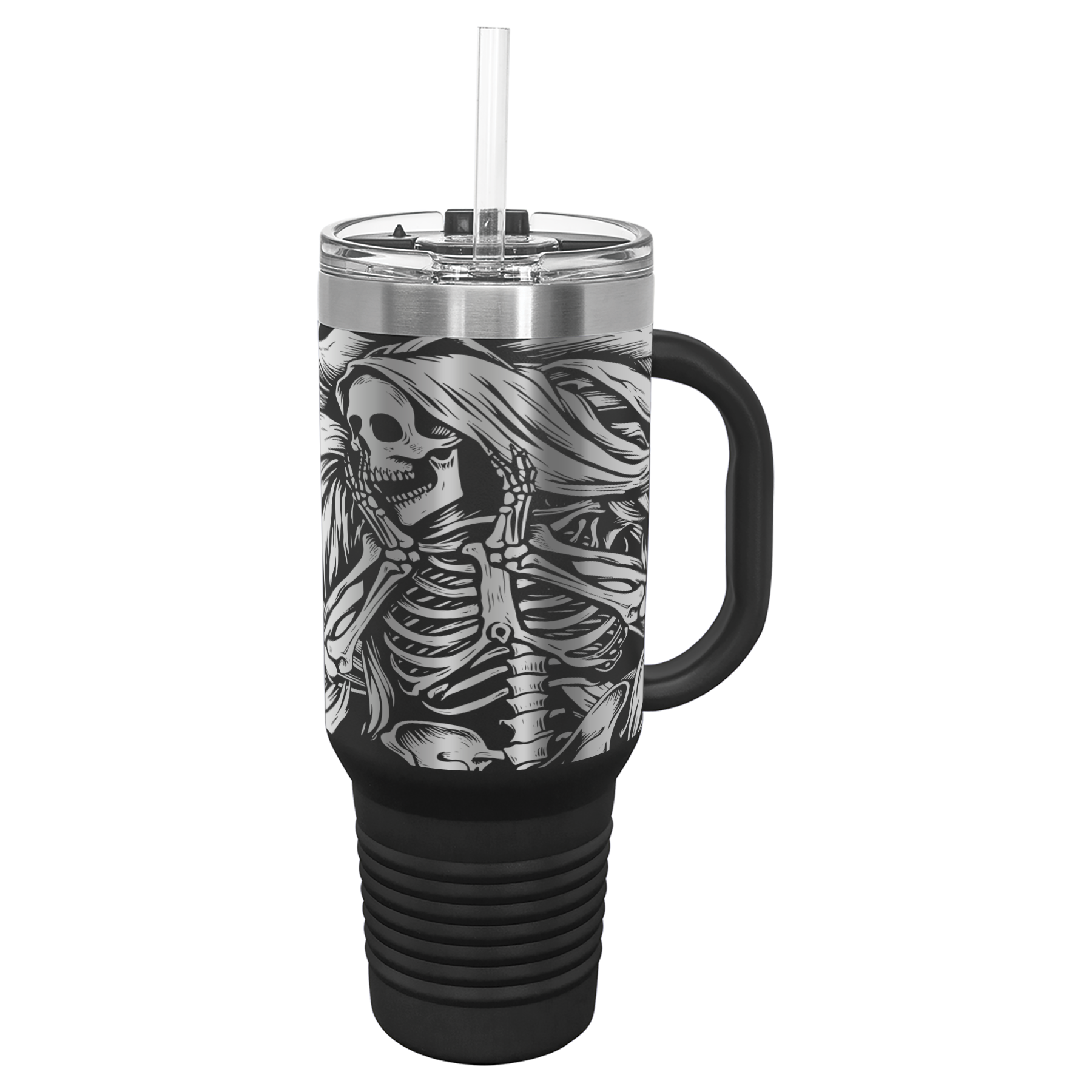 40 oz. Tumbler (Skull Wrap)