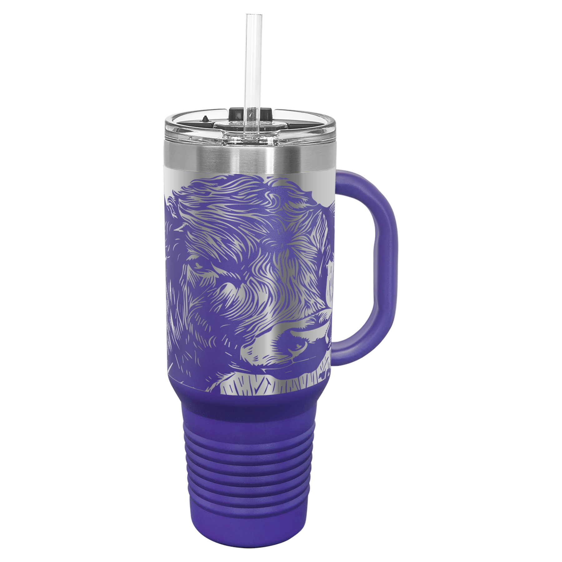 40 oz. Tumbler (Highland Cow)