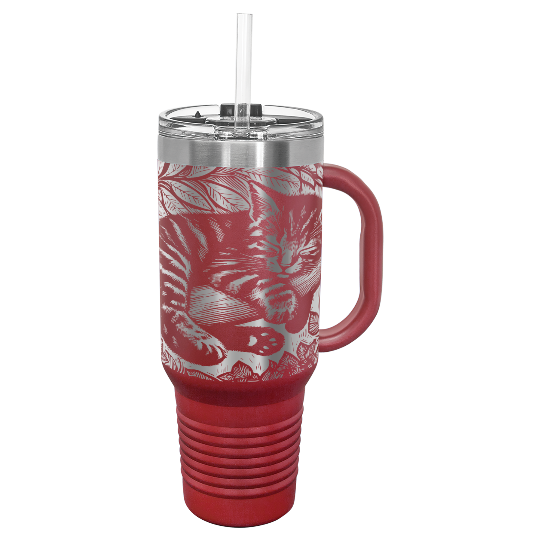 40 oz. Tumbler (Cat Sleeping)