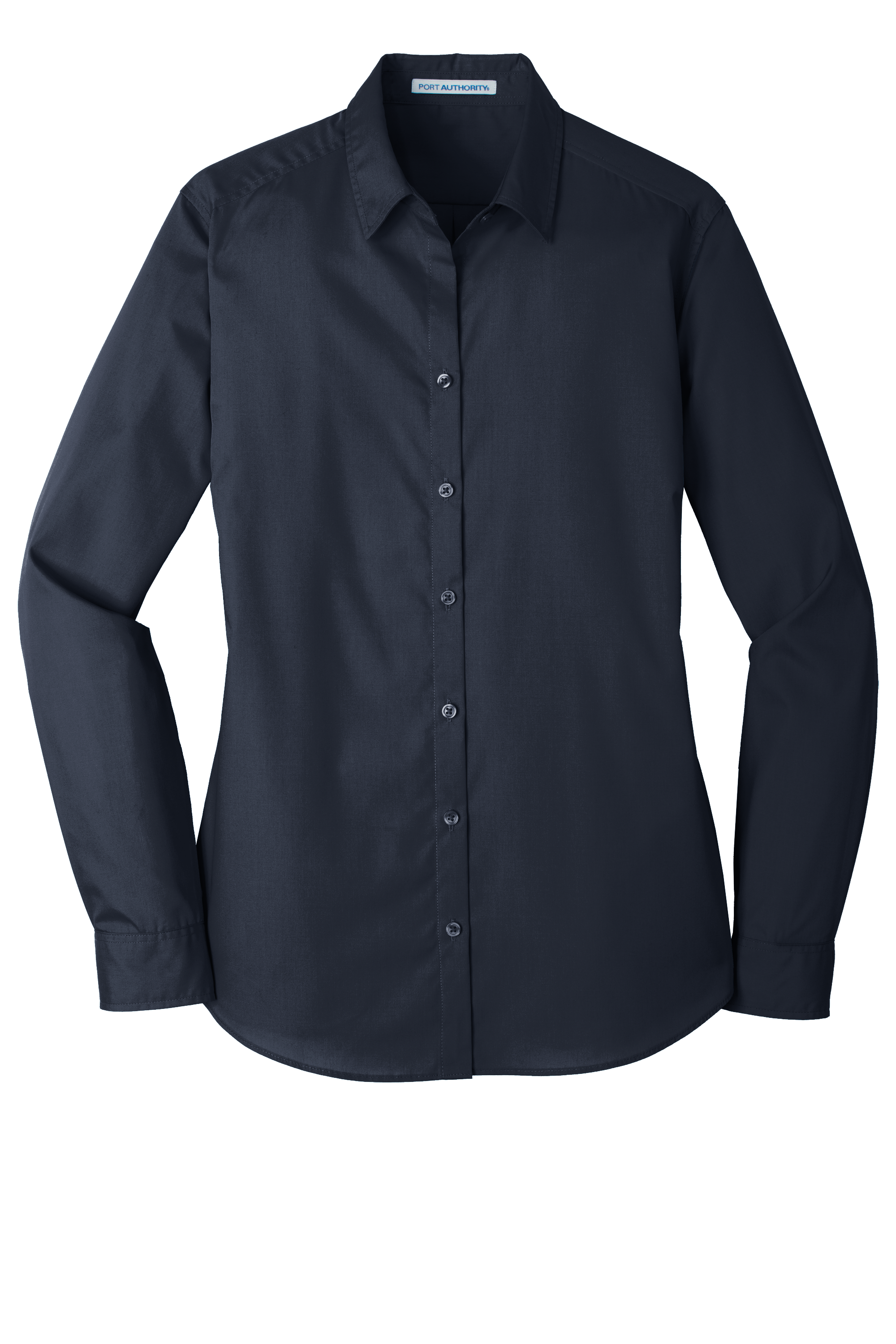 Port Authority® Women's Long Sleeve Carefree Poplin Shirt