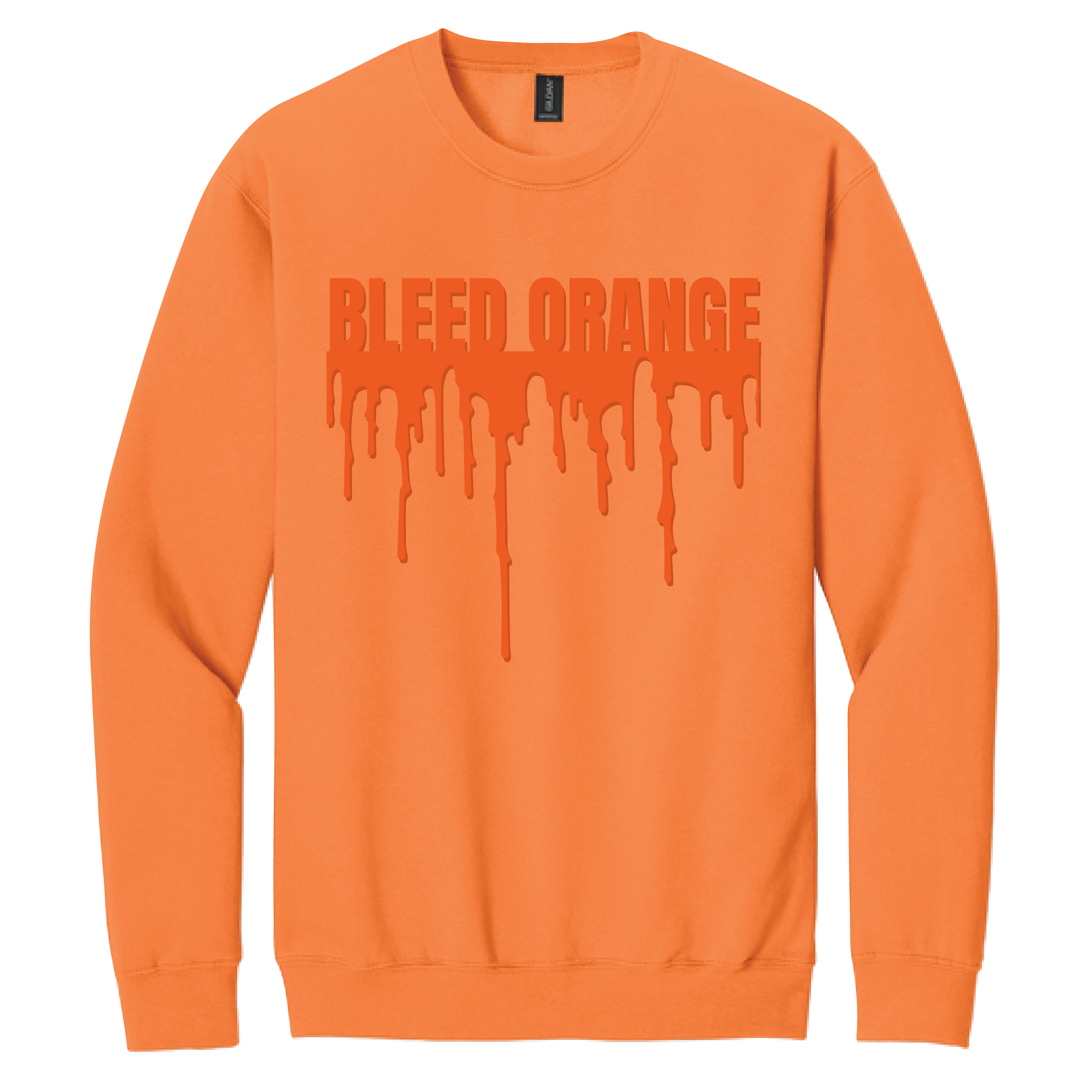 "Bleed Orange" Crewneck
