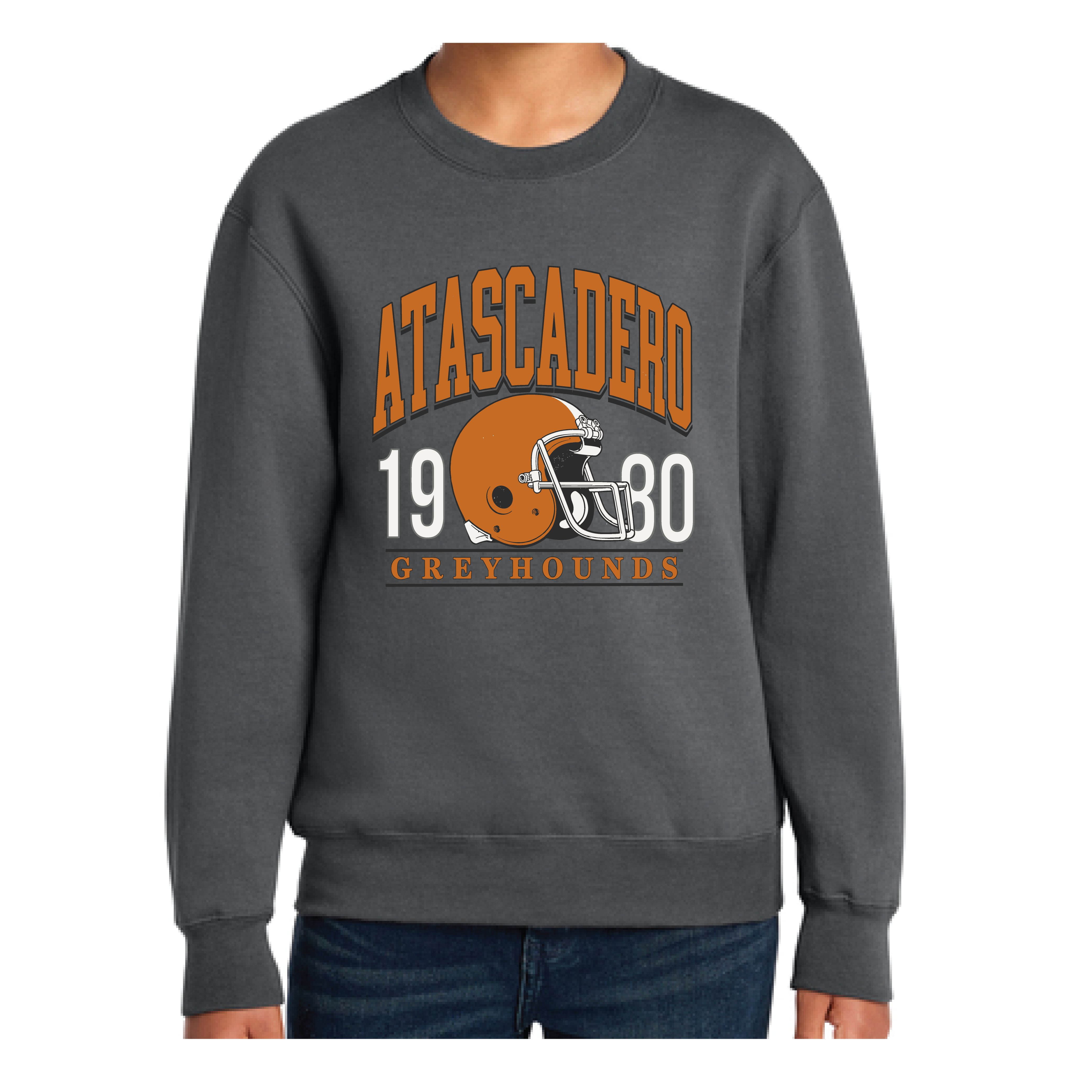 Youth "Vintage Football" Crewneck