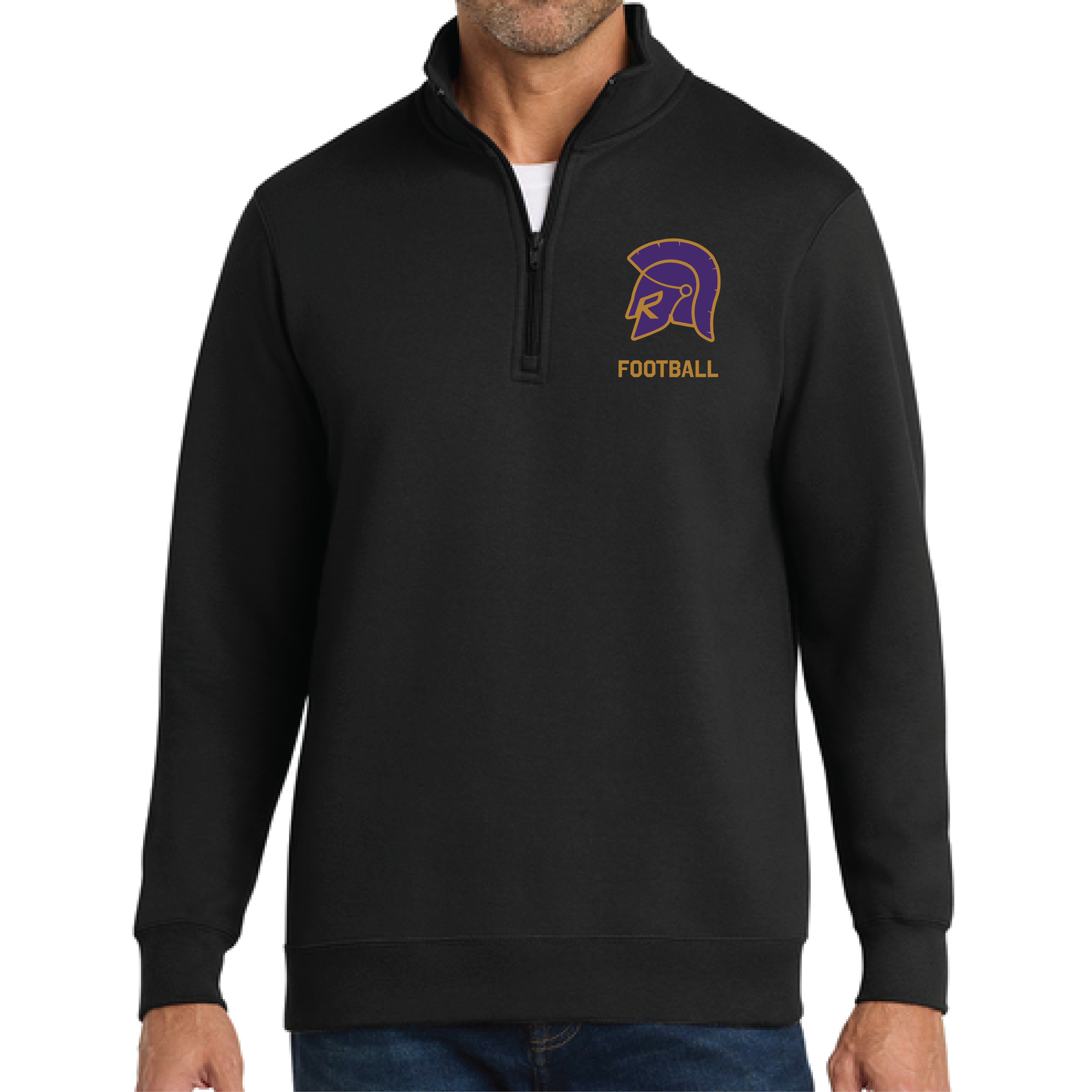 "Football" 1/4 Zip
