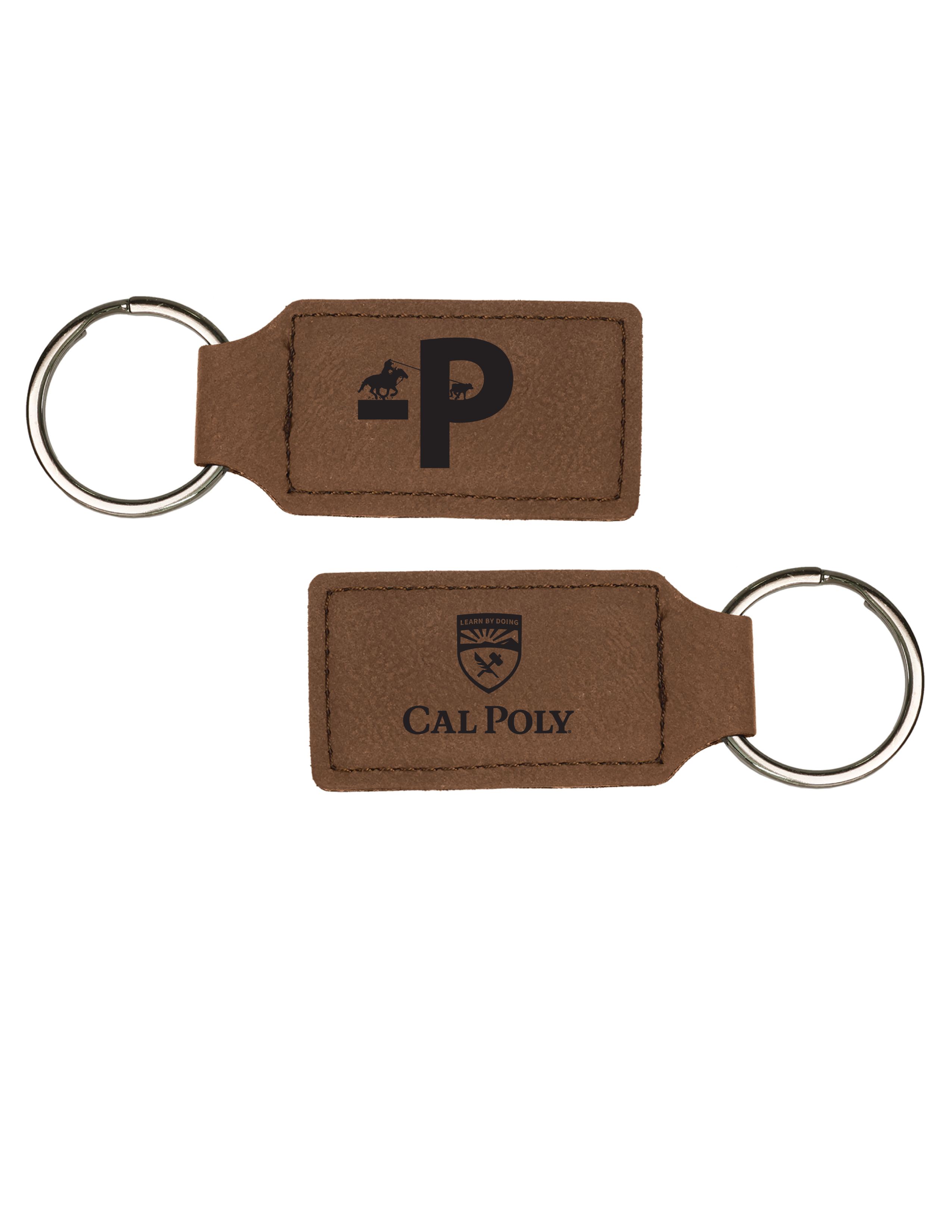 Roper - leatherette keychain